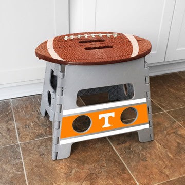 Wholesale-Tennessee Folding Step Stool University of Tennessee Folding Step Stool 14"x13" - "Power T" Logo SKU: 24571