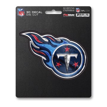 Wholesale-Tennessee Titans 3D Decal NFL 1 piece - 5” x 6.25” (total) SKU: 62793