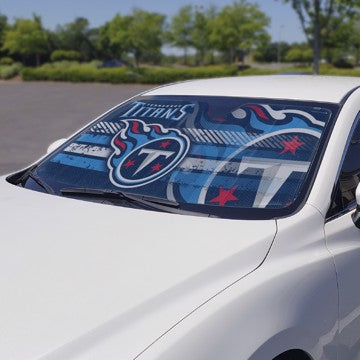 Wholesale-Tennessee Titans Auto Shade NFL Windshield Sun Shade - 59" x 29.5" SKU: 60072