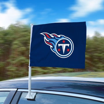 Wholesale-Tennessee Titans Car Flag NFL Auto Flag - 1 Piece - 11" x 14" SKU: 26155