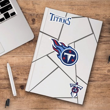 Wholesale-Tennessee Titans Decal 3-pk NFL 3 Piece - 5” x 6.25” (total) SKU: 60974