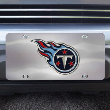 Wholesale-Tennessee Titans Diecast License Plate NFL Exterior Auto Accessory - 12" x 6" SKU: 28627