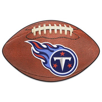 Wholesale-Tennessee Titans Football Mat NFL Accent Rug - Shaped - 20.5" x 32.5" SKU: 5863