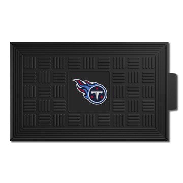 Wholesale-Tennessee Titans Medallion Door Mat NFL Outdoor Door Mat - 19.5" x 31" SKU: 11459