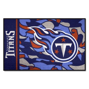 Wholesale-Tennessee Titans NFL x FIT Starter Mat NFL Accent Rug - 19" x 30" SKU: 23381
