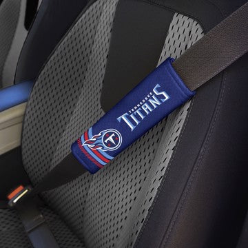 Wholesale-Tennessee Titans Rally Seatbelt Pad - Pair NFL Interior Auto Accessory - 2 Pieces SKU: 32114