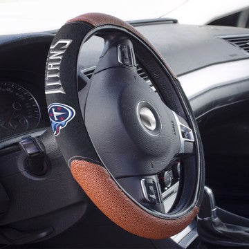 Wholesale-Tennessee Titans Sports Grip Steering Wheel Cover NFL Universal Fit - 14.5" to 15.5" SKU: 62112