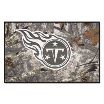 Wholesale-Tennessee Titans Starter Mat - Camo NFL Accent Rug - 19" x 30" SKU: 34241