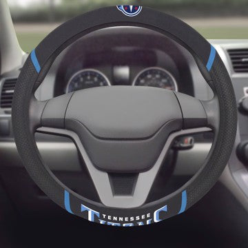 Wholesale-Tennessee Titans Steering Wheel Cover NFL Universal Fit - 14.5" to 15.5" SKU: 21388