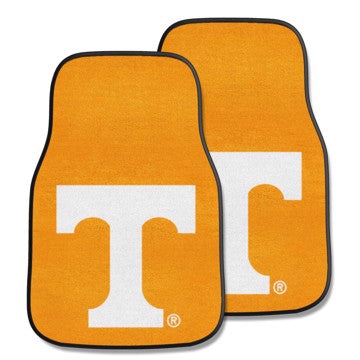 Wholesale-Tennessee Volunteers 2-pc Carpet Car Mat Set 17in. x 27in. - 2 Pieces SKU: 5078