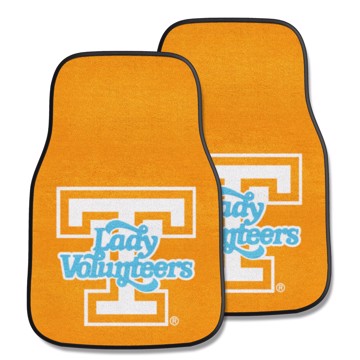 Wholesale-Tennessee Volunteers 2-pc Carpet Car Mat Set 17in. x 27in. - 2 Pieces SKU: 8292