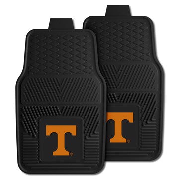 Wholesale-Tennessee Volunteers 2-pc Vinyl Car Mat Set 17in. x 27in. - 2 Pieces SKU: 8750