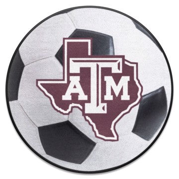 Wholesale-Texas A&M Aggies Soccer Ball Mat 27" diameter SKU: 35861