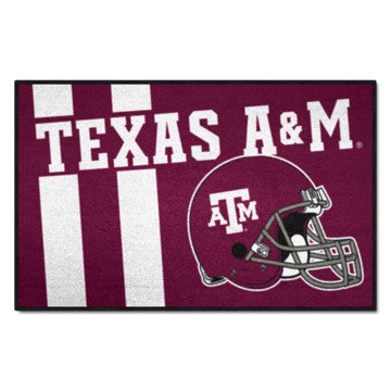 Wholesale-Texas A&M Aggies Starter Mat - Uniform 19"x30" SKU: 18781