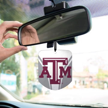 Wholesale-Texas A&M Air Freshener 2-pk Texas A&M University Air Freshener 2-pk 2.75” x 3.5” - "ATM" Logo & Wordmark SKU: 61635