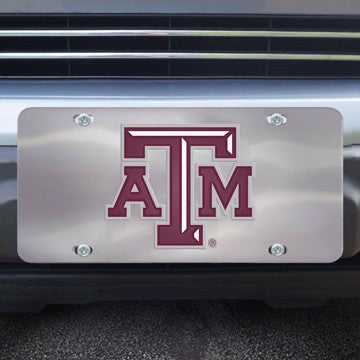 Wholesale-Texas A&M Diecast License Plate Texas A&M University Diecast License Plate 12"x6" SKU: 27143