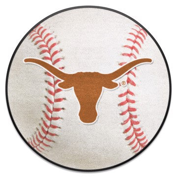 Wholesale-Texas Longhorns Baseball Mat 27" diameter SKU: 3177