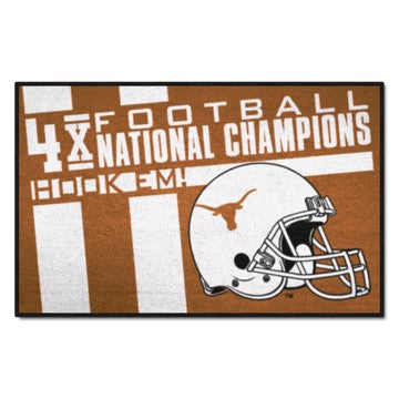 Wholesale-Texas Longhorns Dynasty Starter Mat 19"x30" SKU: 25971