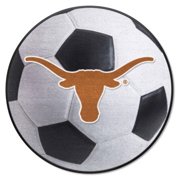 Wholesale-Texas Longhorns Soccer Ball Mat 27" diameter SKU: 3172