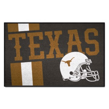 Wholesale-Texas Longhorns Starter Mat - Uniform NCAA Accent Rug - 19" x 30" SKU: 36830