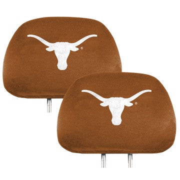 Wholesale-Texas Printed Headrest Cover University of Texas Printed Headrest Cover 14” x 10” - "Longhorn" Primary Logo SKU: 62072