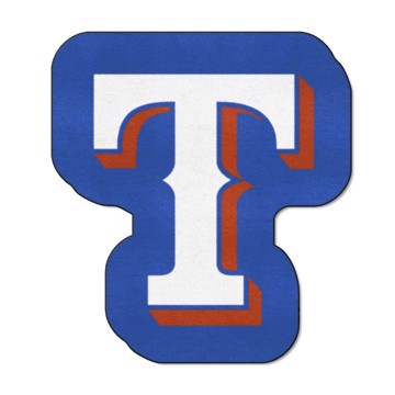 Wholesale-Texas Rangers Mascot Mat MLB Accent Rug - Approximately 36" x 36" SKU: 21998