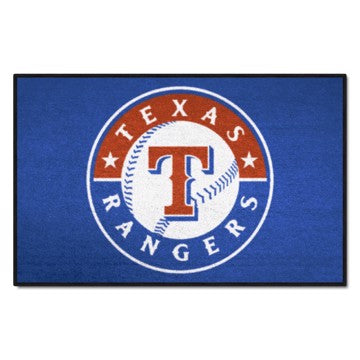 Wholesale-Texas Rangers Starter Mat MLB Accent Rug - 19" x 30" SKU: 6423