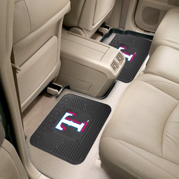 Wholesale-Texas Rangers Utility Mat Set MLB Back Seat Car Floor Mats - 2 Piece Set - 14" x 17" SKU: 12346