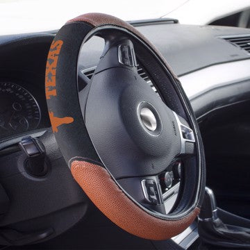 Wholesale-Texas Sports Grip Steering Wheel Cover NCAA - 14.5” to 15.5” SKU: 62143