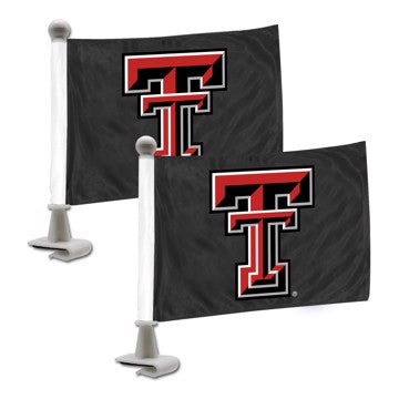 Wholesale-Texas Tech Ambassador Flags Texas Tech University Ambassador Flags 4” x 6” - "TT" Primary Logo SKU: 61933