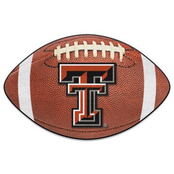 Wholesale-Texas Tech Red Raiders Football Mat 20.5"x32.5" SKU: 3564