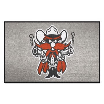 Wholesale-Texas Tech Red Raiders Starter Mat NCAA Accent Rug - 19" x 30" SKU: 36603