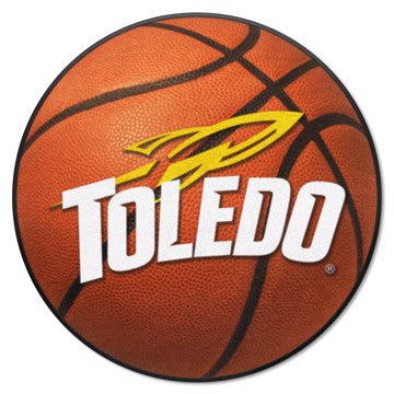 Wholesale-Toledo Rockets Basketball Mat 27" diameter SKU: 3346