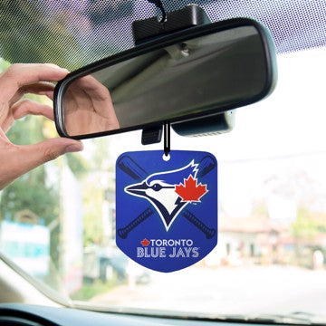 Wholesale-Toronto Blue Jays Air Freshener 2-pk MLB Interior Auto Accessory - 2 Piece SKU: 63170