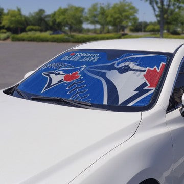 Wholesale-Toronto Blue Jays Auto Shade MLB Windshield Sun Shade - 59" x 29.5" SKU: 60040