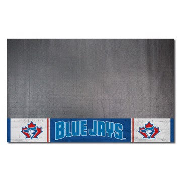 Wholesale-Toronto Blue Jays Grill Mat - Retro Collection MLB Vinyl Mat - 26" x 42" SKU: 2287
