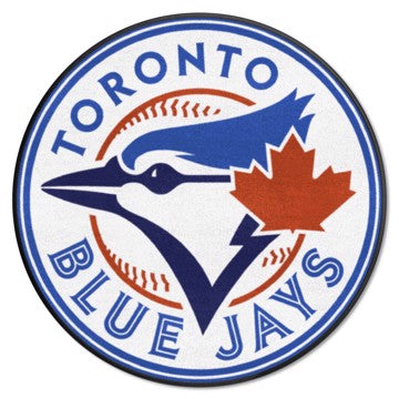 Wholesale-Toronto Blue Jays Roundel Mat MLB Accent Rug - Round - 27" diameter SKU: 18154