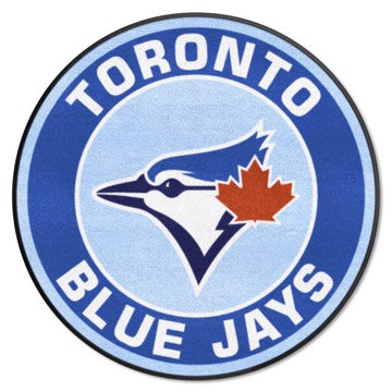 Wholesale-Toronto Blue Jays Roundel Mat MLB Accent Rug - Round - 27" diameter SKU: 28706