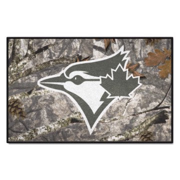 Wholesale-Toronto Blue Jays Starter Mat - Camo MLB Accent Rug - 19" x 30" SKU: 34968