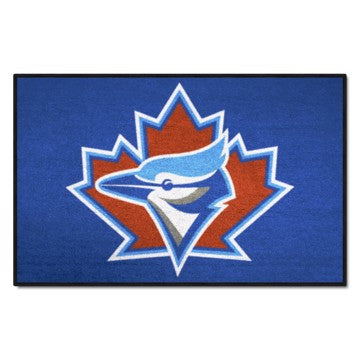 Wholesale-Toronto Blue Jays Starter Mat - Retro Collection MLB Accent Rug - 19" x 30" SKU: 2277