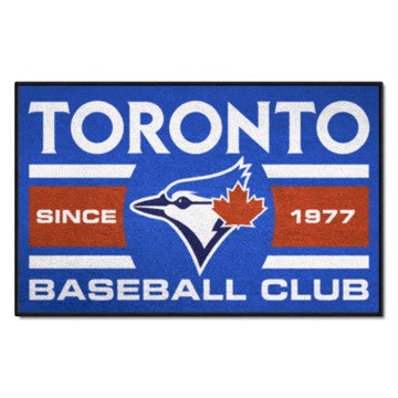 Wholesale-Toronto Blue Jays Starter Mat - Uniform MLB Accent Rug - 19" x 30" SKU: 18487