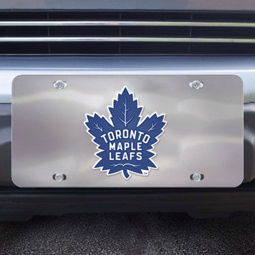Wholesale-Toronto Maple Leafs Diecast License Plate NHL Exterior Auto Accessory - 12" x 6" SKU: 27552