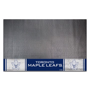 Wholesale-Toronto Maple Leafs Grill Mat - Retro Collection NHL Vinyl Mat - 26" x 42" SKU: 35590