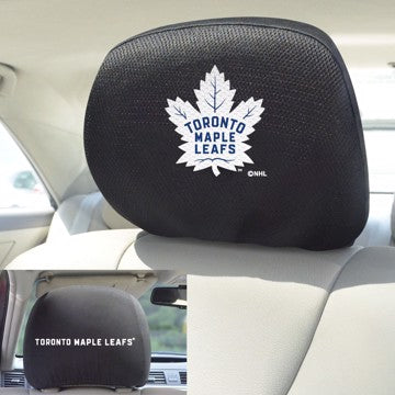 Wholesale-Toronto Maple Leafs Headrest Cover Set NHL Universal Fit - 10" x 13" SKU: 16983