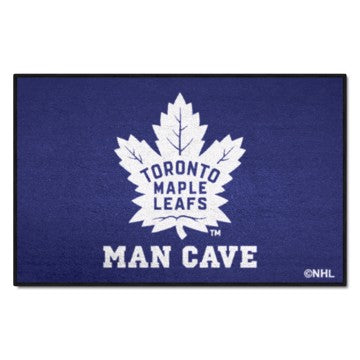 Wholesale-Toronto Maple Leafs Man Cave Starter NHL Accent Rug - 19" x 30" SKU: 14494