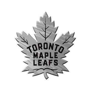 Wholesale-Toronto Maple Leafs Molded Chrome Emblem NHL Plastic Auto Accessory SKU: 60316