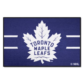 Wholesale-Toronto Maple Leafs Starter - Uniform Alternate Jersey NHL Accent Rug - 19" x 30" SKU: 31950