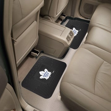 Wholesale-Toronto Maple Leafs Utility Mat Set NHL Back Seat Car Floor Mats - 2 Piece Set - 14" x 17" SKU: 12402