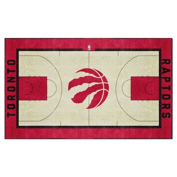 Wholesale-Toronto Raptors 6X10 Plush NBA Plush Area Rug - 70" x 117" SKU: 34456
