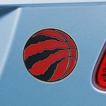 Wholesale-Toronto Raptors Emblem NBA Exterior Auto Accessory - Color Emblem - 3" x 3.2" SKU: 25119